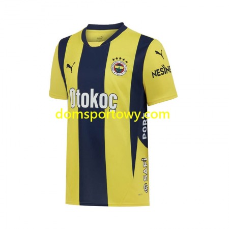 Koszulka Fenerbahce Domowe Koszulki Piłkarskie 2024-2025 Krótki Rękaw